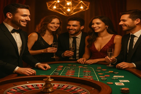 লাইভ টেবিল গেম পরিবেশে ডিলারের উপস্থিতি